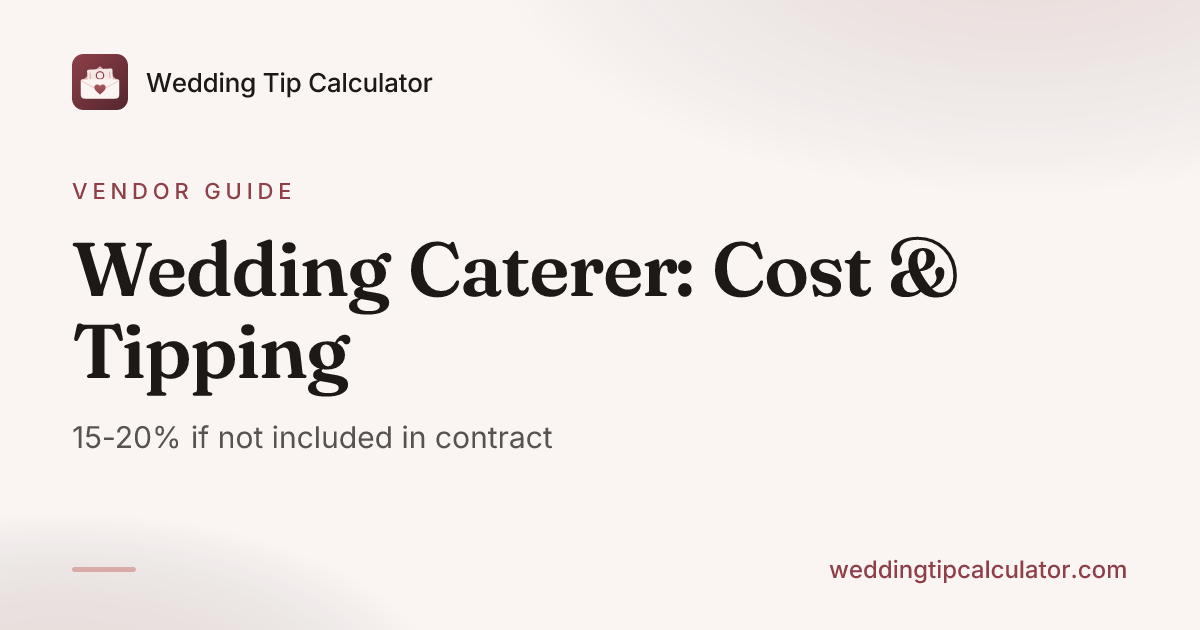 catering pricing: how much to charge for catering... Average Wedding Catering Cost in 2026: What Couples Pay